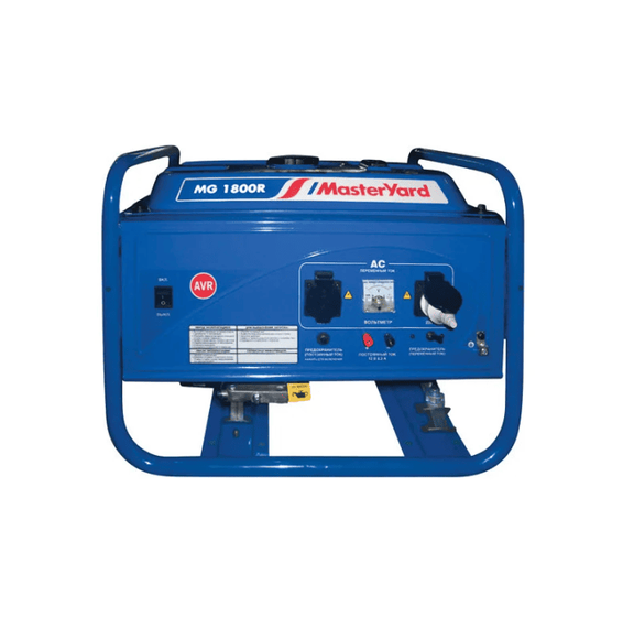 Бензиновый генератор MasterYard MG 1800R