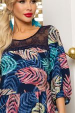 Платье "Омут красоты" (темно-синее) П4751 LT Collection (Акция)