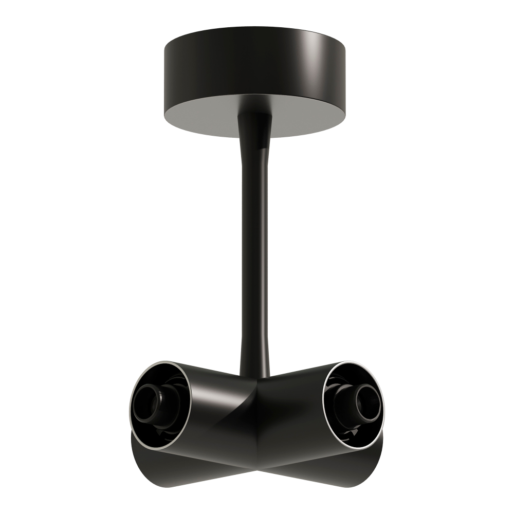 ST1602.469.00 Потолочный токопроводящий X-коннектор ST-Luce Черный