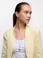 Колье "Cord Pearl" Violet с жемчугом