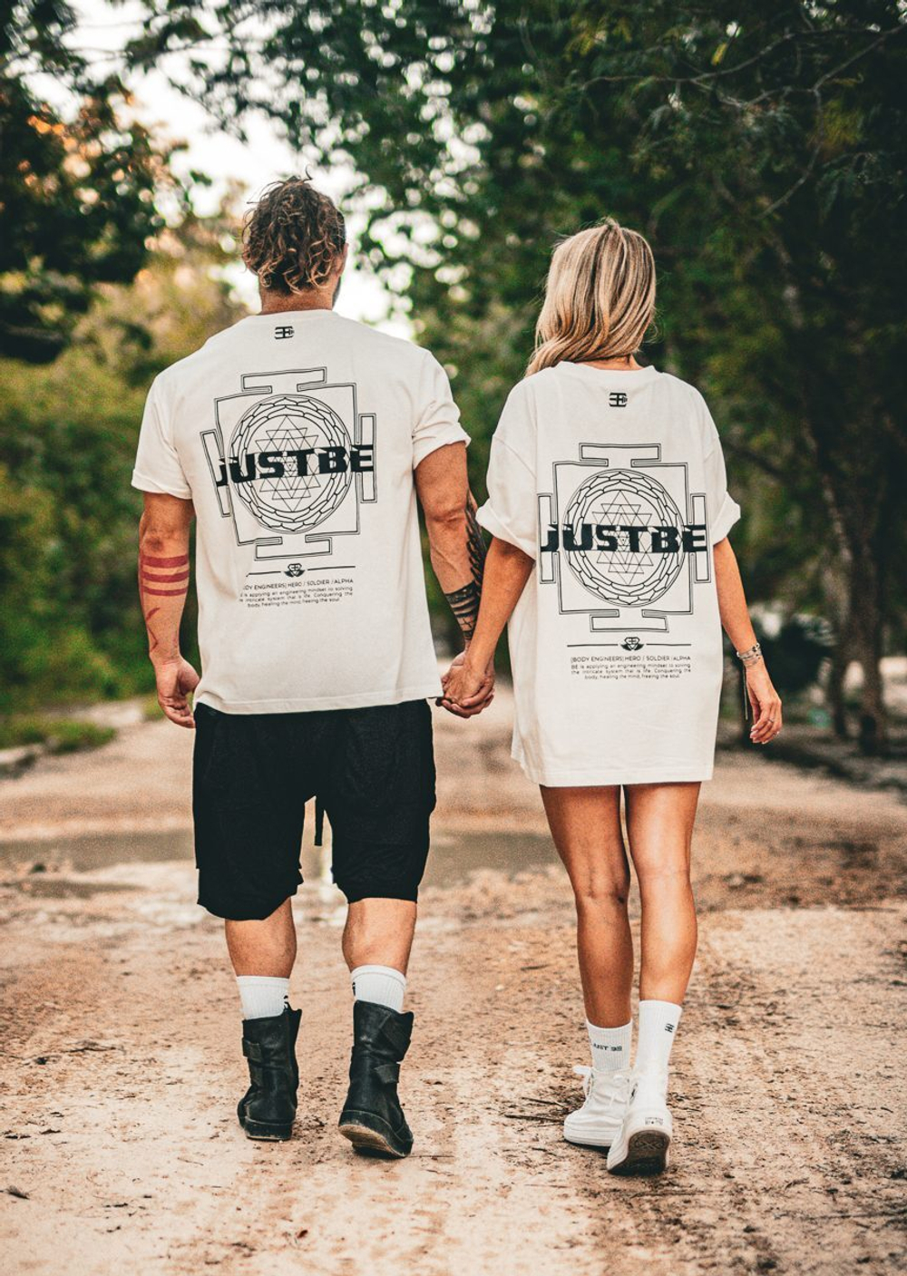 Футболка BODY ENGINEERS Just BE T Shirt White