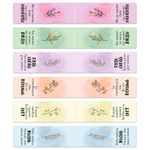 Закладки для книг МАГНИТНЫЕ, "АССОРТИ 5 ДИЗАЙНОВ ABSTRACTION", 6 штук, 60x20 мм, FUNSTER (ФАНСТЕР), 116653