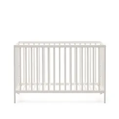 Shantal Детская кроватка из массива бука с белой отделкой 60 x 120 см