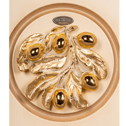 Полка ключница Oliva Branch (Олива Бранч) 2 Айвори