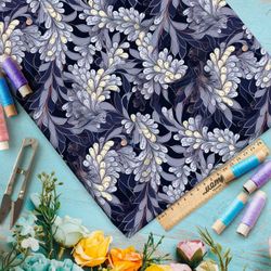 Ткань премиум флис ночная изгородь