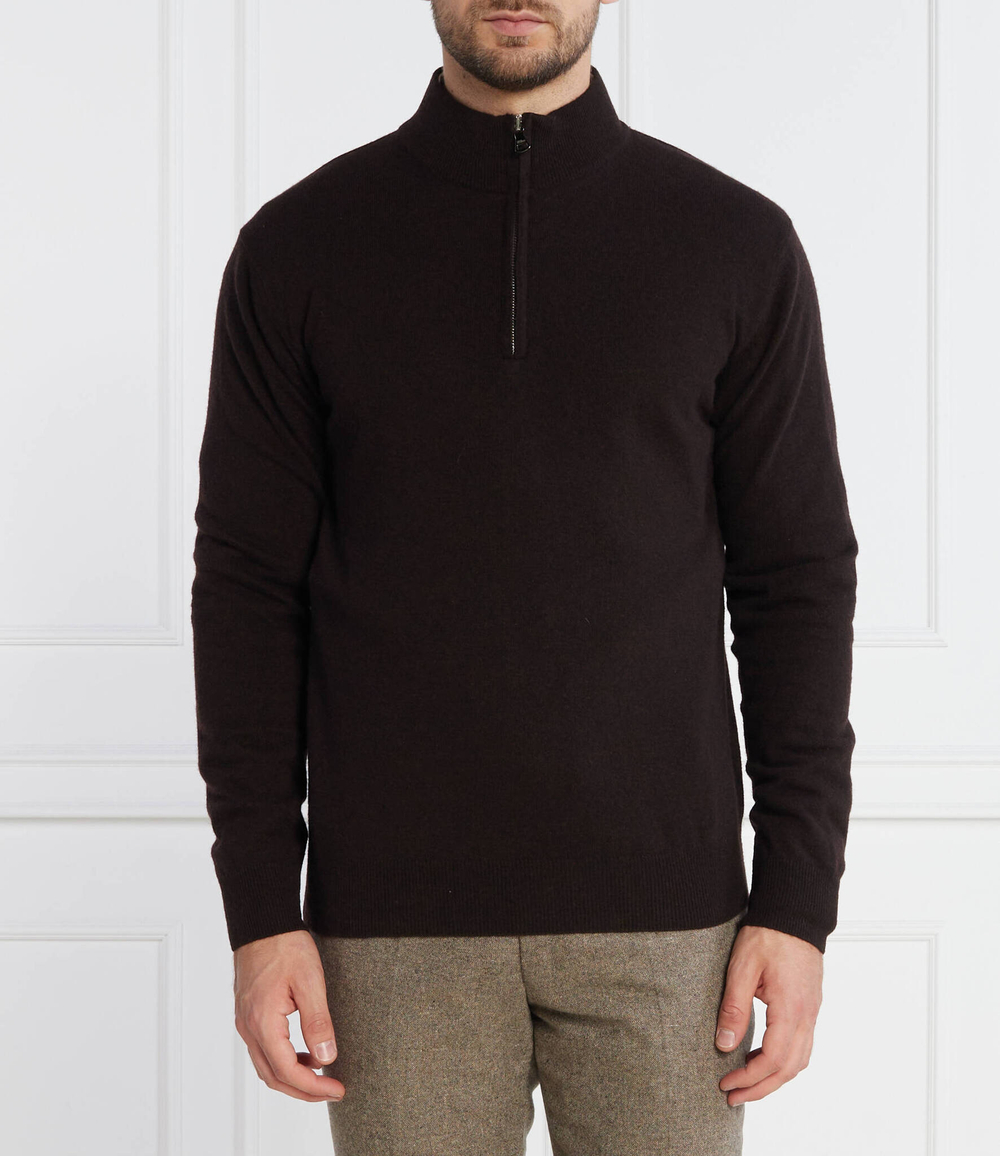 Свитер patton Oscar Jacobson - коричневый(69264954)