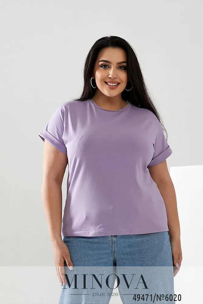 Футболка 6020-лавандовый Minova