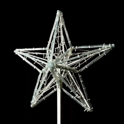 Светодиодная макушка "Кремлевская Звезда" 70 см., Красная, 220В, LTC (LC-13230)