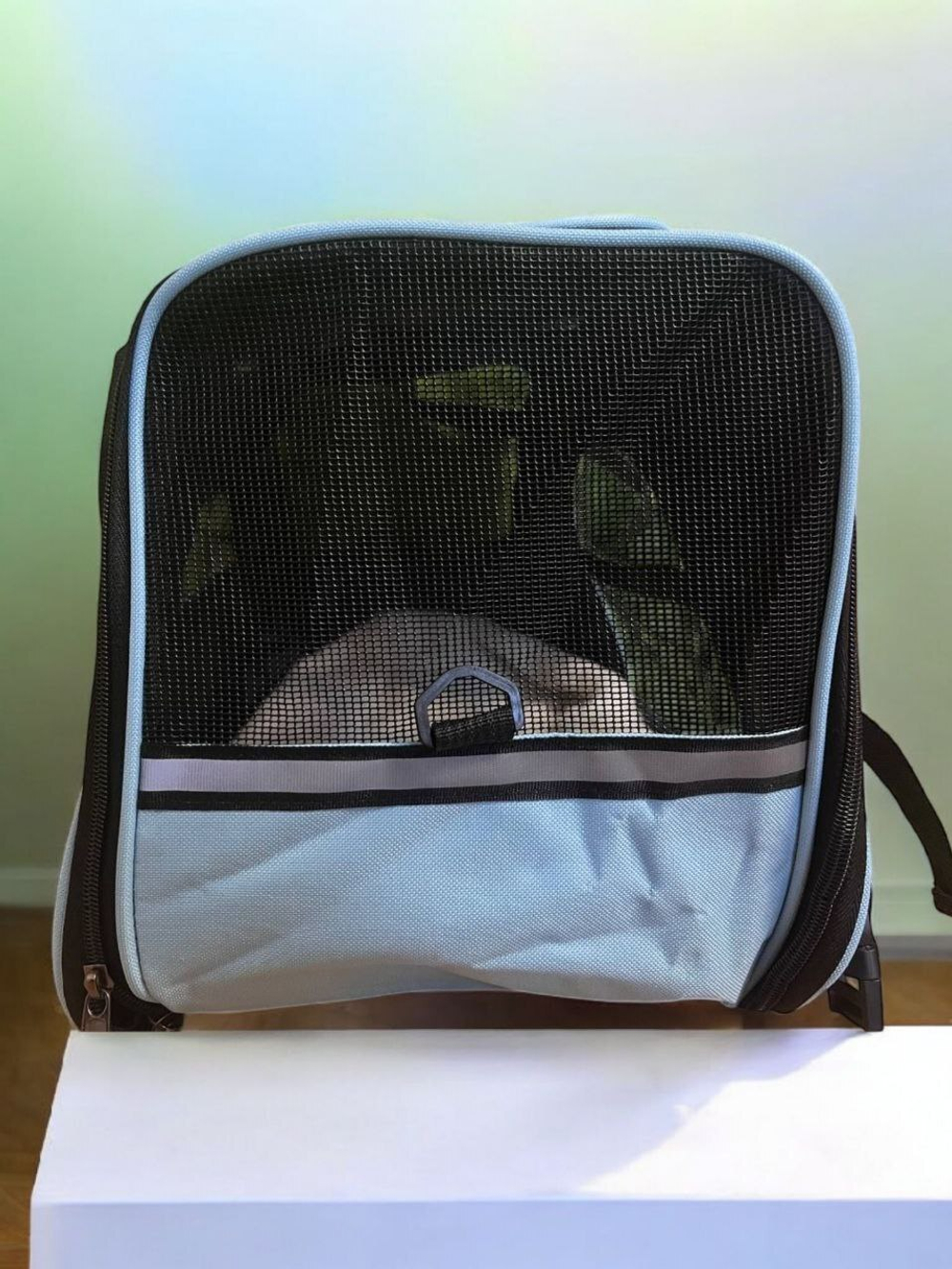 Сумка-переноска с лежанкой для кошек и собак