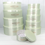 Коробка 52х19.5 см Набор 10 шт с атласной тканью (Бежевый)