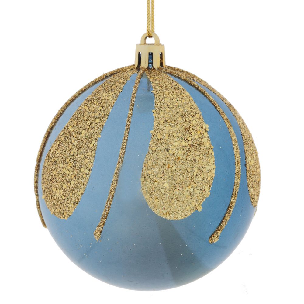 GAEM Набор из 12шт Украшение новогоднее "Шар", D 8 см, L35,5 W26,5 H9 см