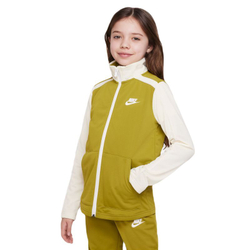 Костюм теннисный Nike U Swoosh Futura Poly Cuff TS - moss/coconut milk/white/white