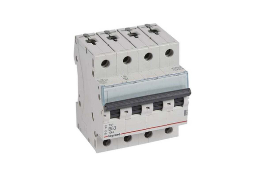 Автоматический выключатель B63A 4П 6000/10kA Tx3 Legrand