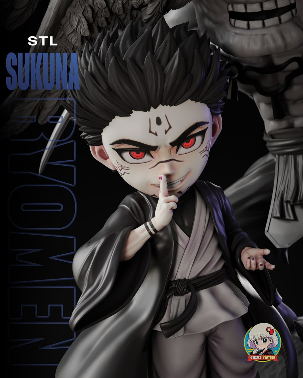 Сукуна Магическая битва Фигурка Satoru Gojou The Magic Battle Sorcery Fight