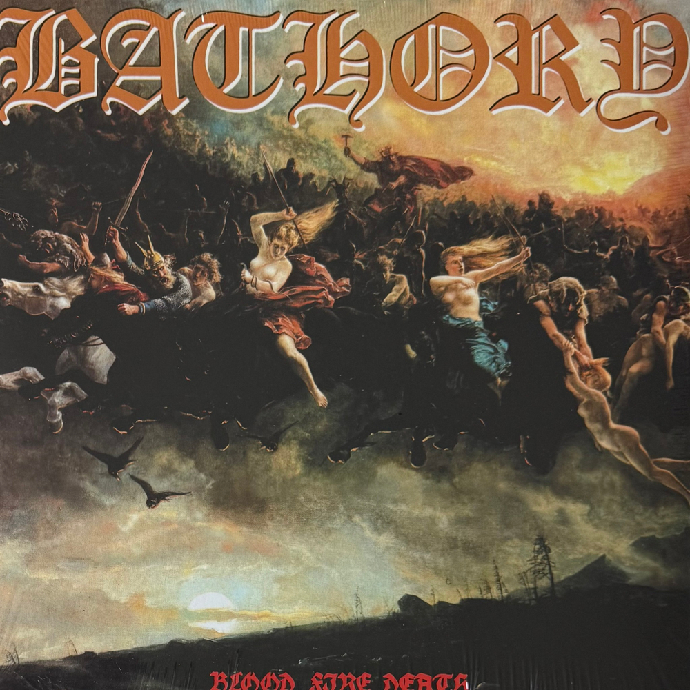 Виниловая пластинка Bathory ‎– Blood Fire Death LP