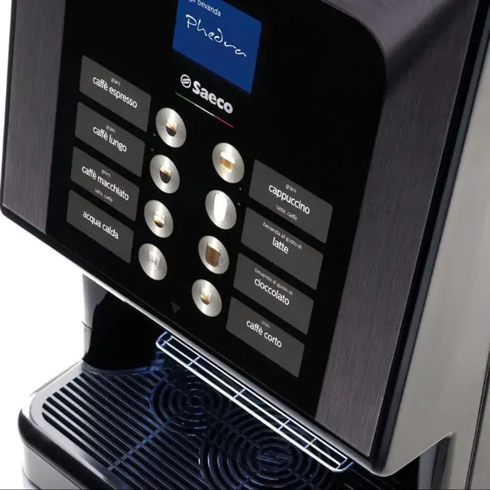 Saeco Phedra Evo Espresso Black