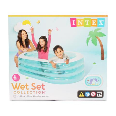 Бассейн надув. "Мои морские друзья" 163*107*46см 589447/57482 (Intex)