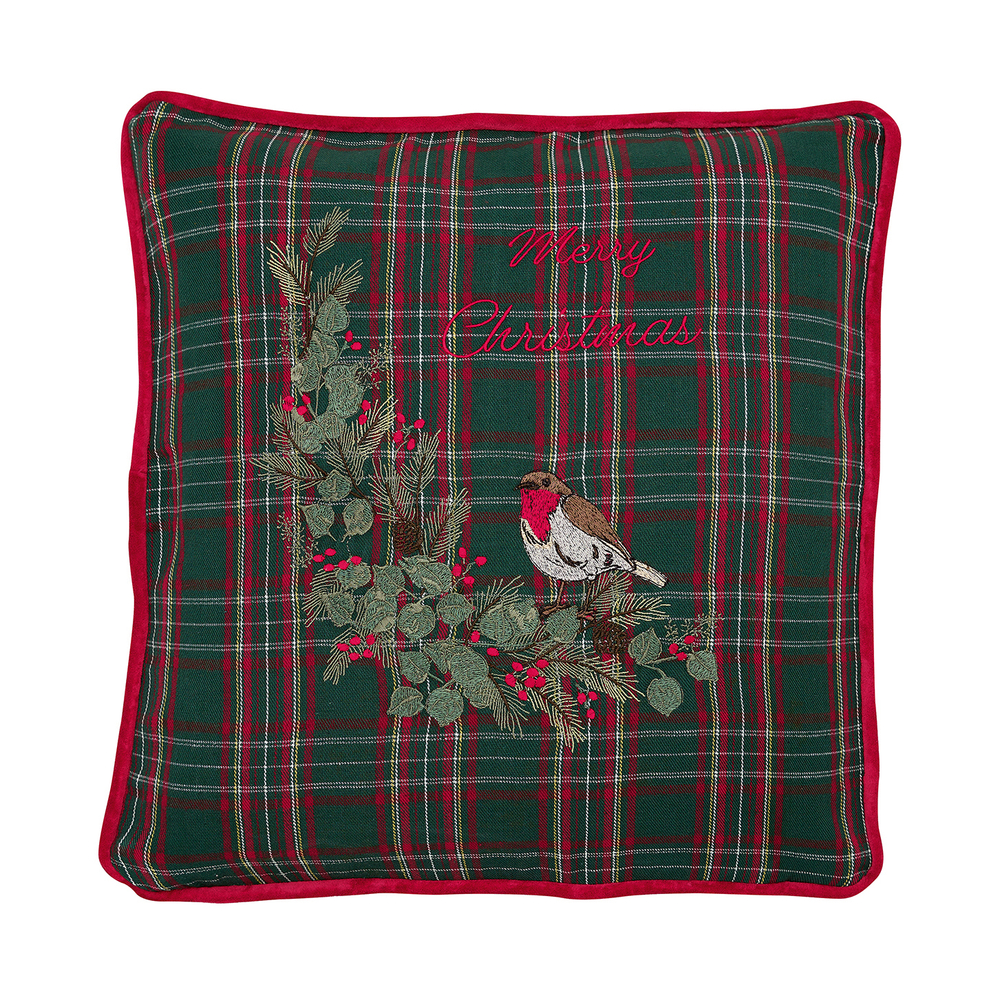 Подушка Dagmar christmas green