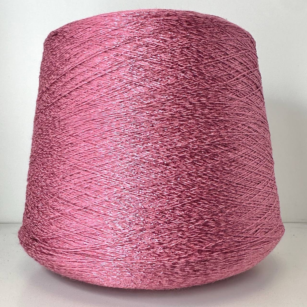 ALTROSA - Torcitura di Domaso; вискоза, люрекс;750м/100гр; col. 600, цвет: розовый