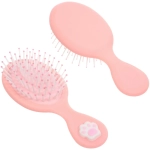 Расческа массажная детская «ЛАПОЧКА», цвет небесные облака, 14*6см (коробка PVS)