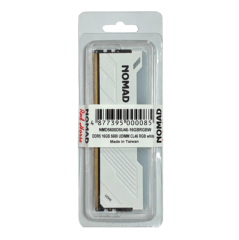 Оперативная память 16GB DDR5 5600MHz NOMAD UDIMM CL46 RGB NMD5600D5U46-16GBRGBW White
