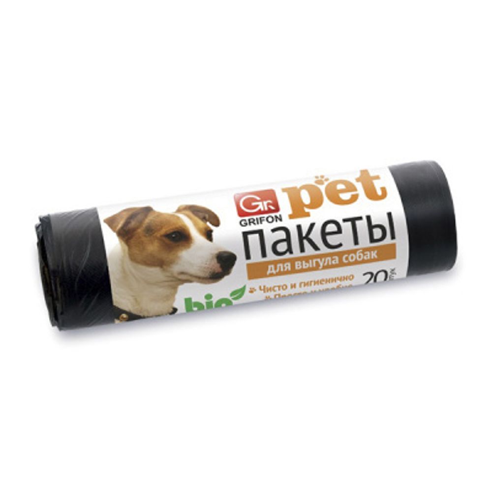 Grifon Pet Пакеты гигиенические для выгула собак