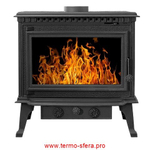 Печь-камин Везувий RICH-15 "Антрацит"