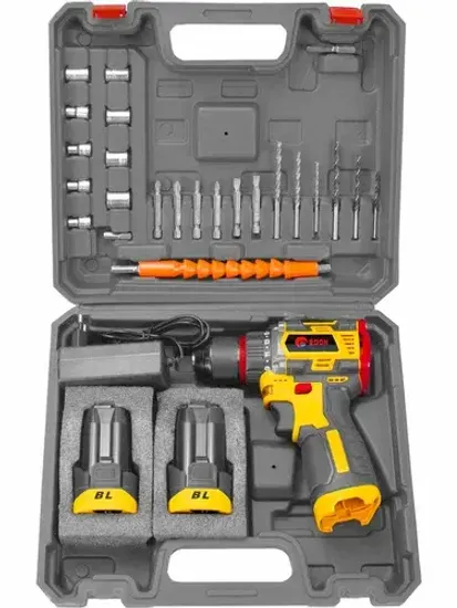 Аккумуляторная дрель-шуруповерт "EDON" AD-16BL