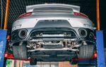 Выхлопная система с заслонками для Porsche 911 3.0T GT2 RS bumper