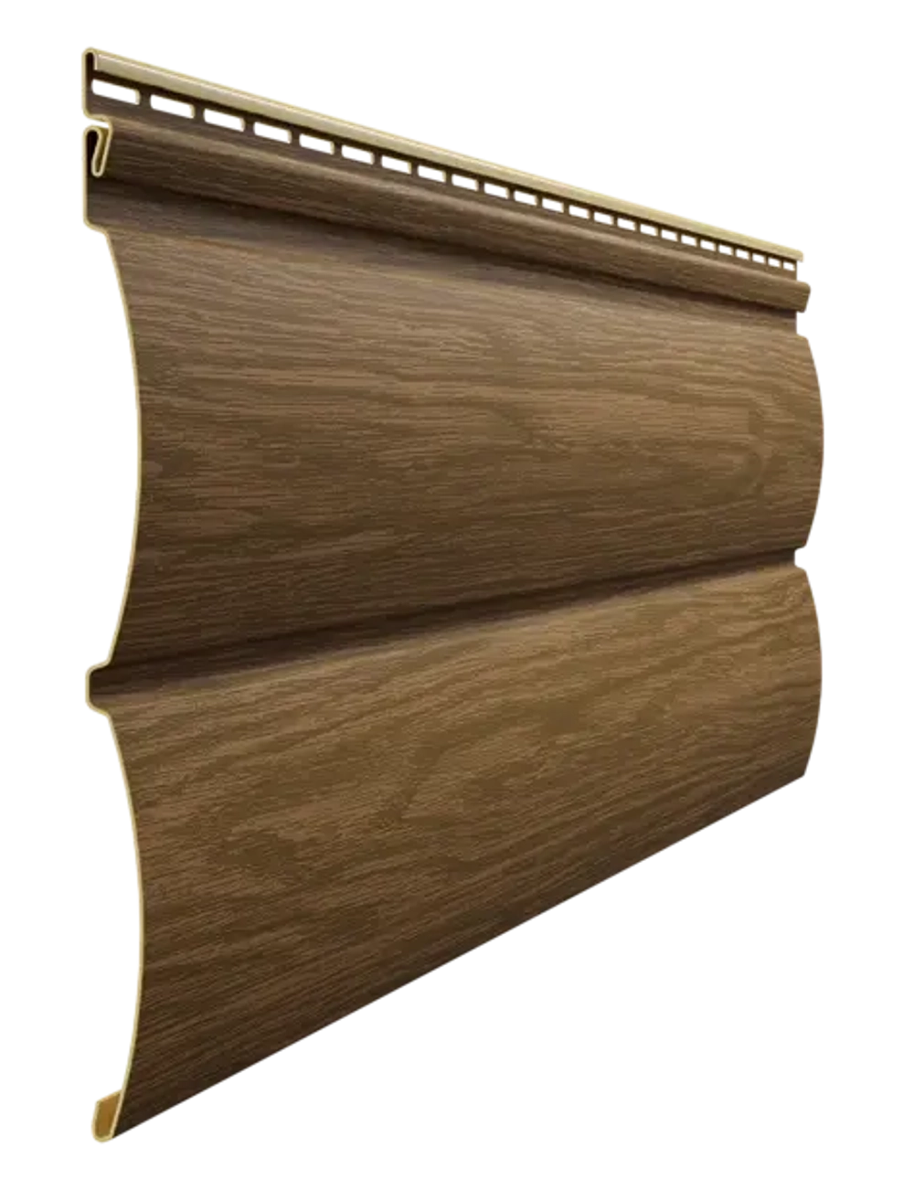 Сайдинг LUX под дерево, Блок-Хаус, миндаль Döcke (Деке)