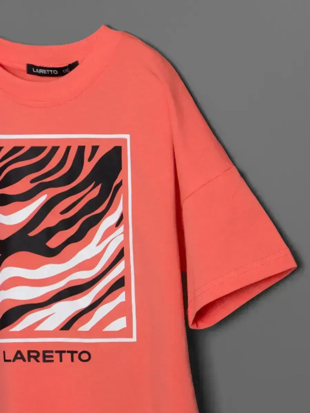 Летний костюм для девочки с лосинами