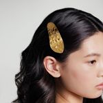 Balmain Hair Couture Заколка Лист Limited Edition Printemps Leaf Barrette Pour Cheveux