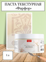 Текстурная паста акриловая «Фарфор»