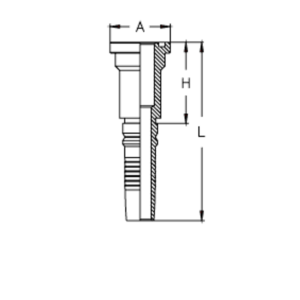 Фитинг DN 32 SFL 1.1/2 60.5 Interlock