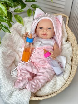 Кукла Marina and Pau 45cм Recien Nacido, виниловая в пакете (M1645K)