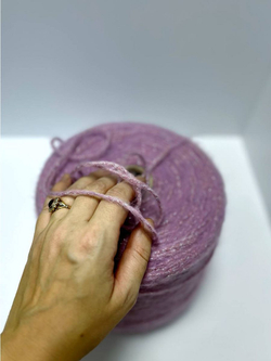 Пряжа шнур люрекс с мохером Спетакколо