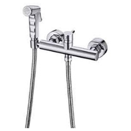 Смеситель с гигиеническим душем Bravat, хром (D9140CP-RUS)