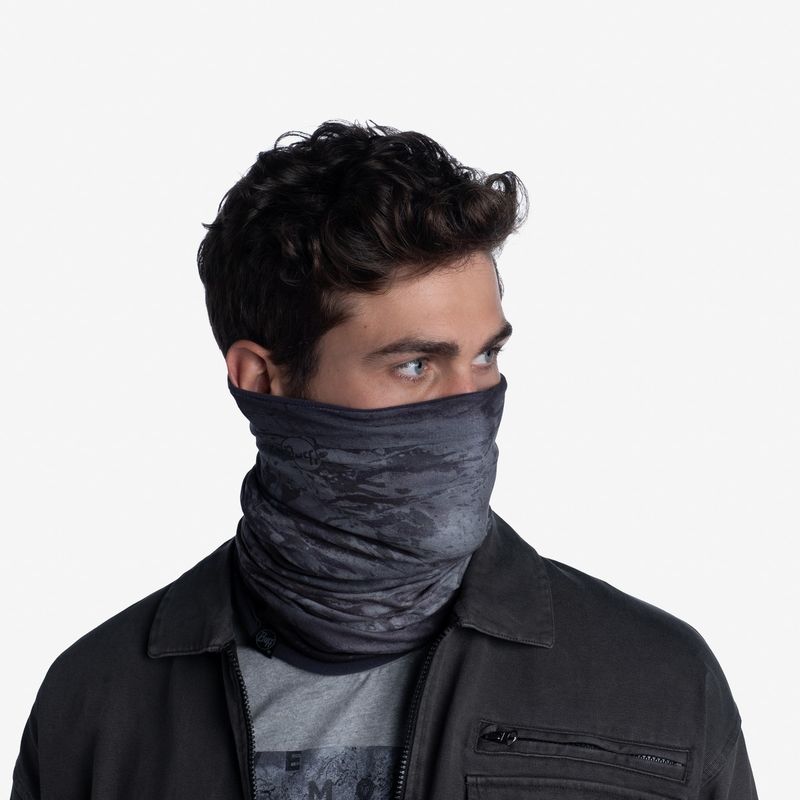 Шарф-труба с флисом двухсторонний Buff Polar Reversible Den Khaki Фото 2