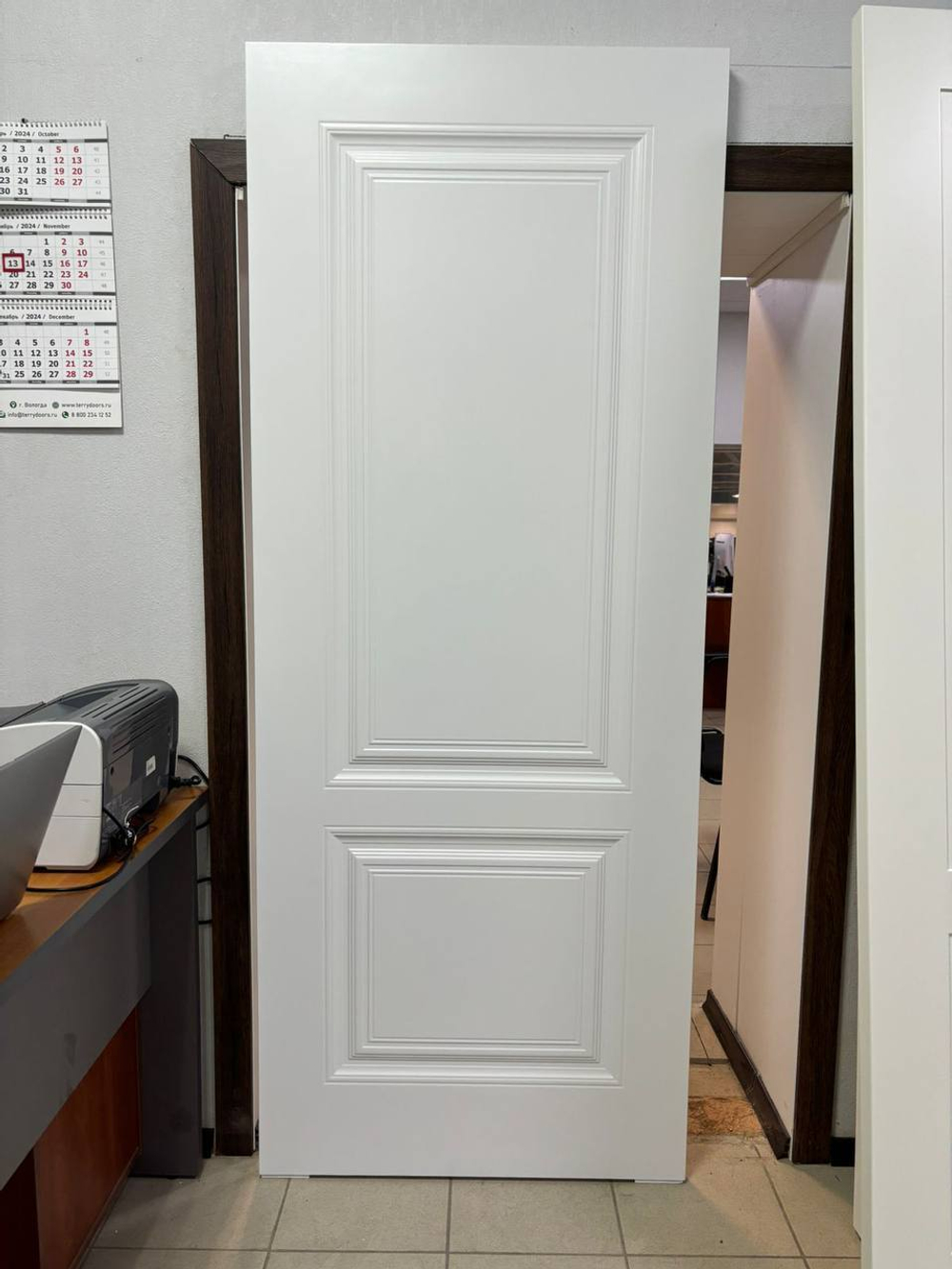 Межкомнатная дверь Уник "White-2 В1"