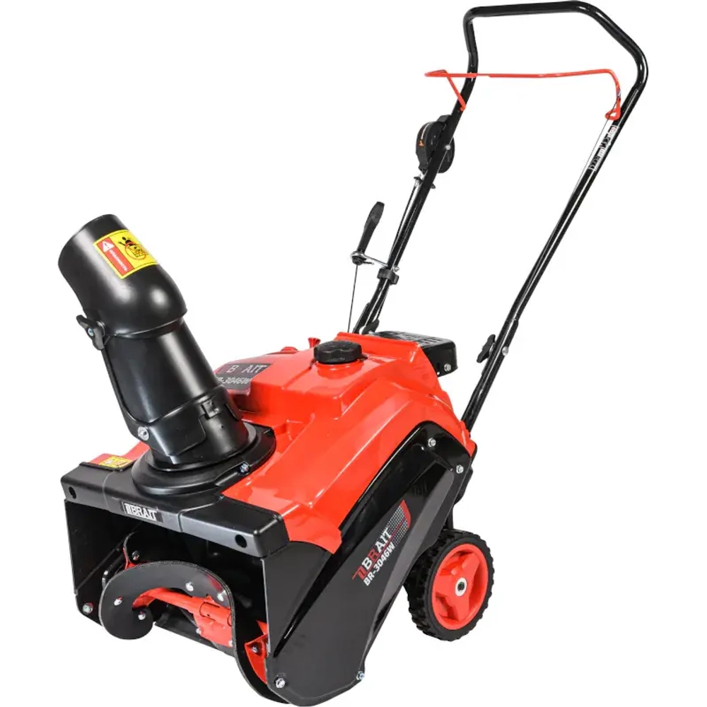 BRAIT BR-3046W бензиновый снегоуборщик 3 л.с. ковш 46 см, выброс 9 м 05.01.024.075