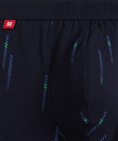 Трусы мужские боксеры (3шт) Atlantic 3MH-210, темно-синий + зеленый