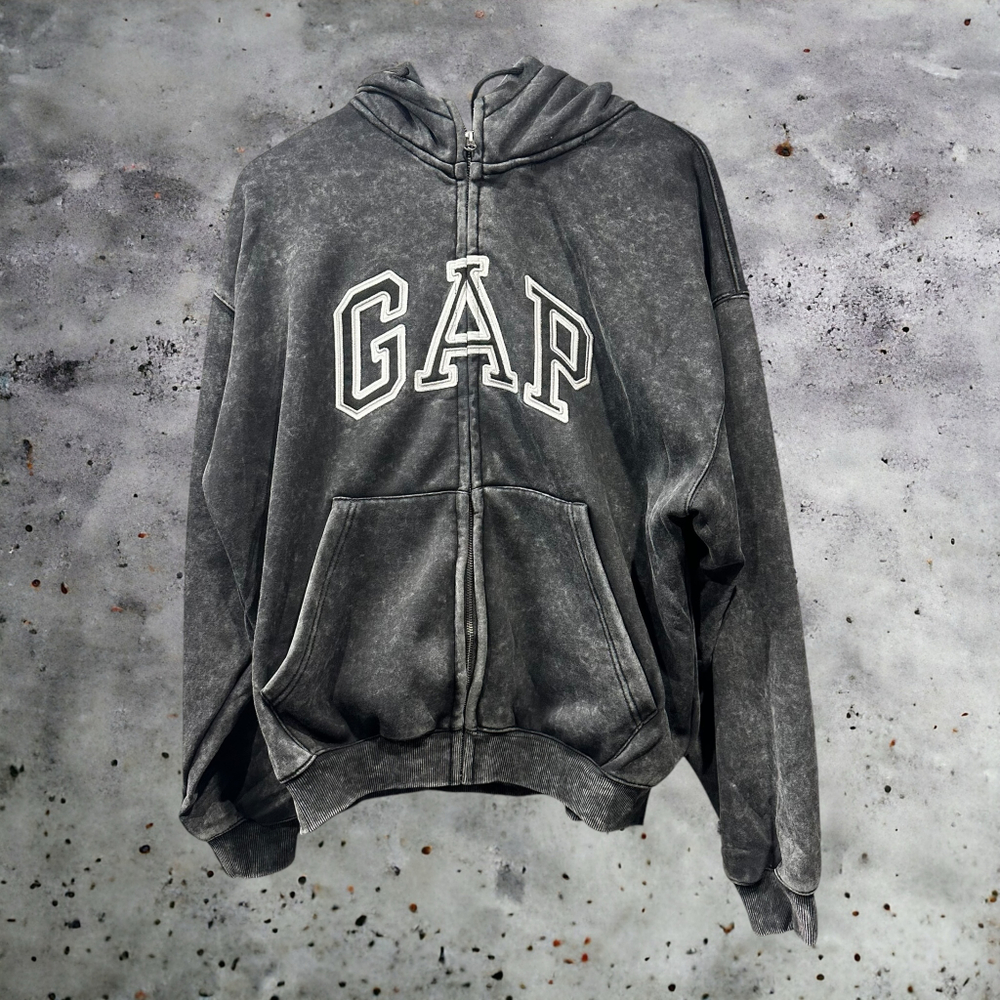 Худи Zip GAP #2 • Черный