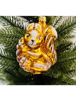 Елочное украшение Белка 9 см