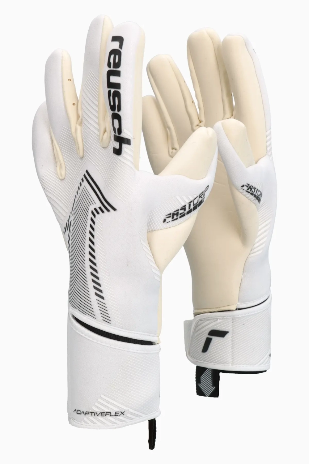 Вратарские перчатки Reusch Fastgrip Gold X - белый