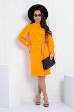 Платье Яркий акцент (апельсиновое) П12960-36М LT Collection