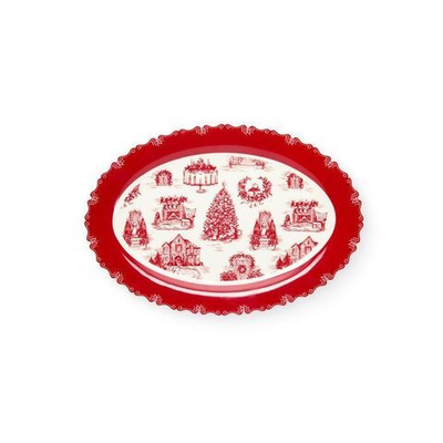 Блюдо "Туаль" 34,6х24х2,5см