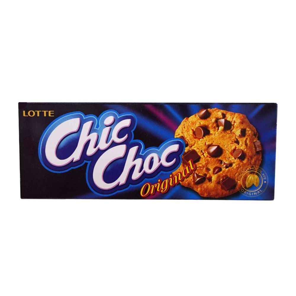 Печенье с кусочкам шоколада Lotte Chic Choc 90 г, 3 шт