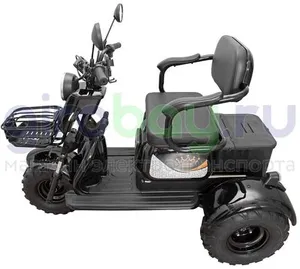 Электротрицикл IKINGI SIBTRIKE T3 Pro MAX 1000W (60V/30Ah) - Чёрный фото №15