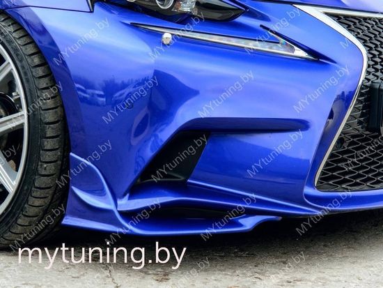 Клыки переднего бампера для Lexus IS 3(III)