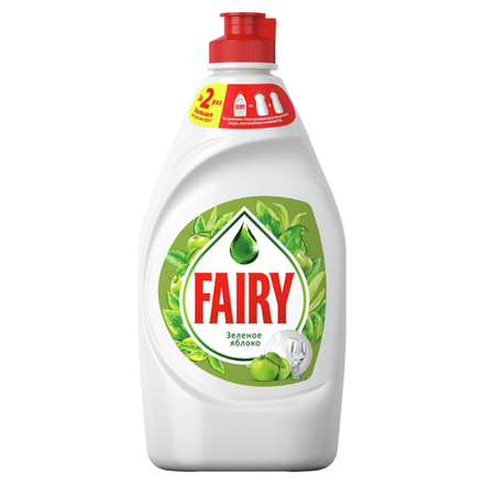 Средство для мытья посуды Fairy Зеленое яблоко 650 мл